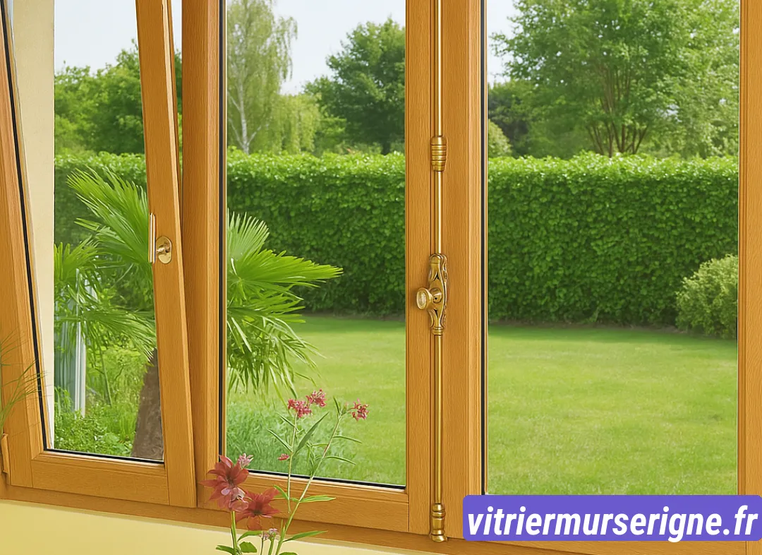 Installation de fenêtre en bois sur mesure Mûrs-Erigné